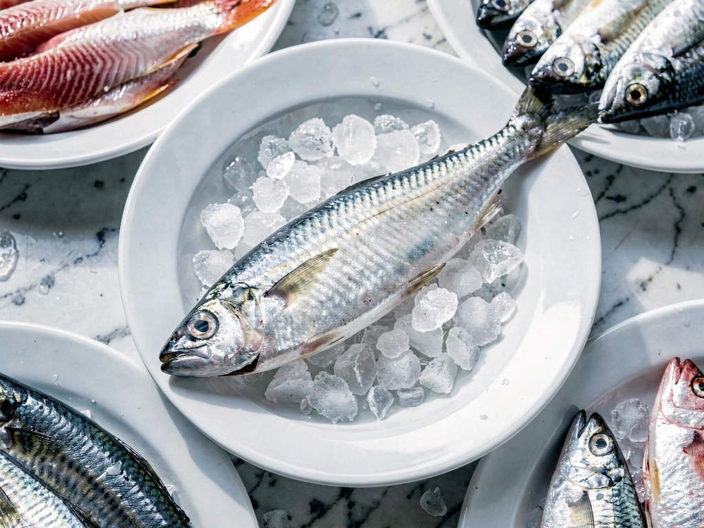 Peixe fresco da costa portuguesa