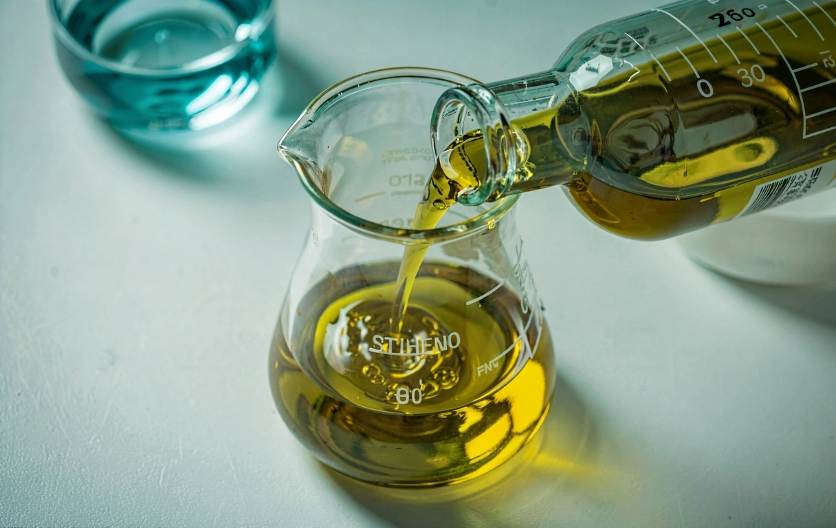 Visualização macro de azeite português